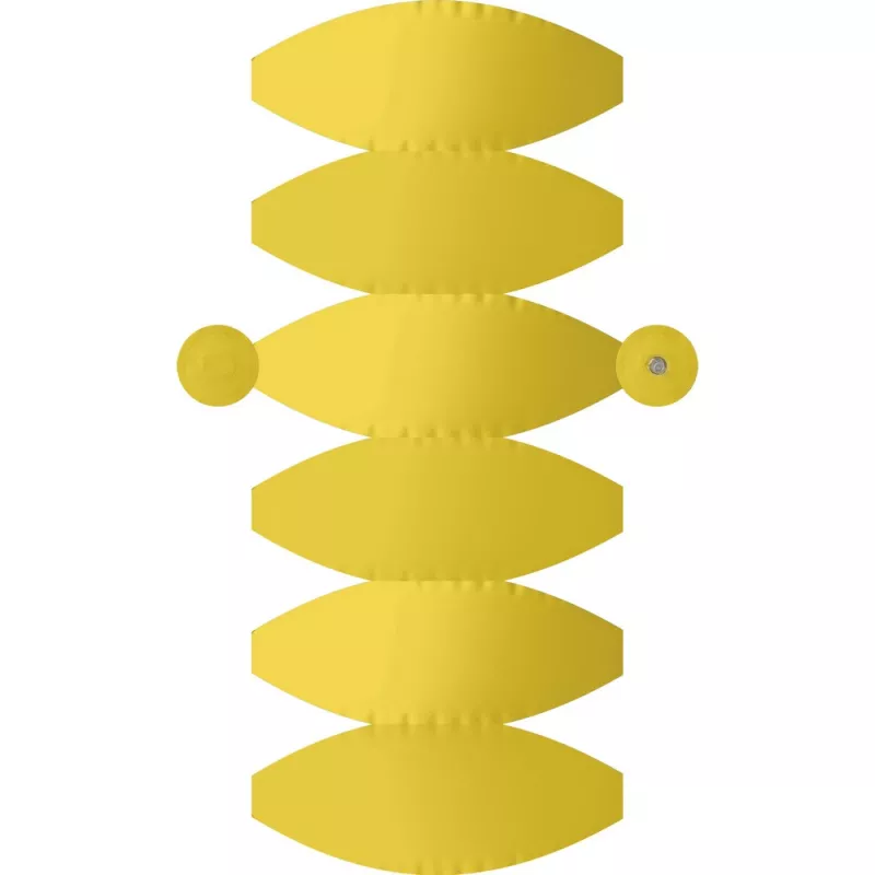 Dmuchana piłka plażowa - żółty (V7833-08)