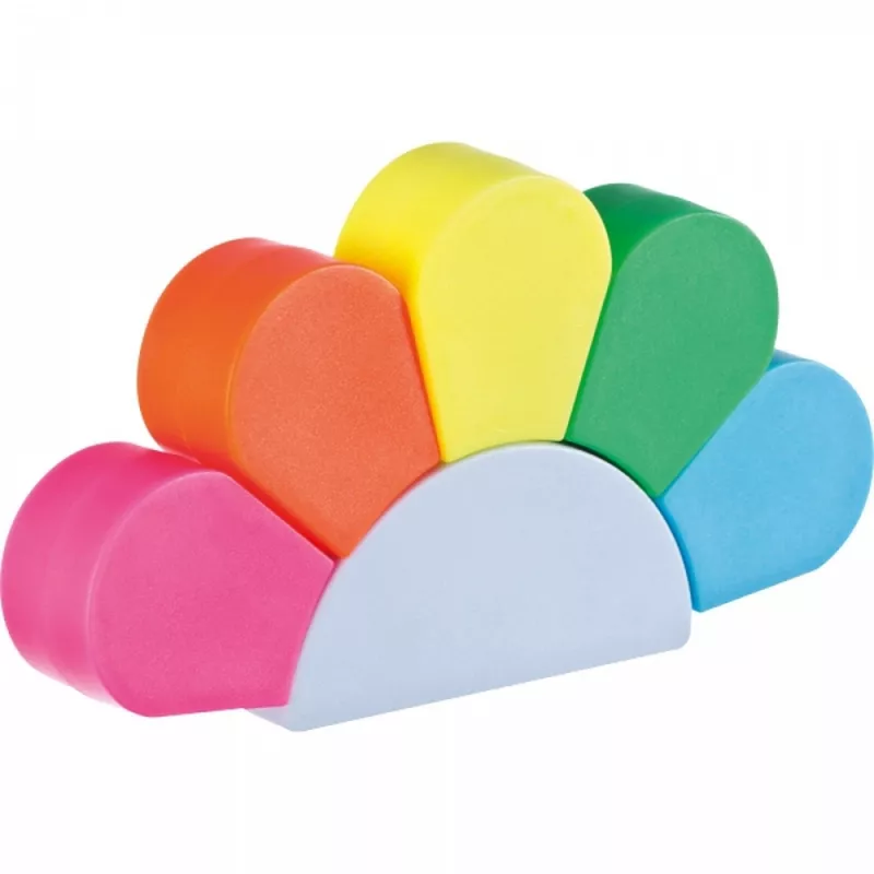 Zakreślacz 5w1 LILLIAN - biały (2348606)