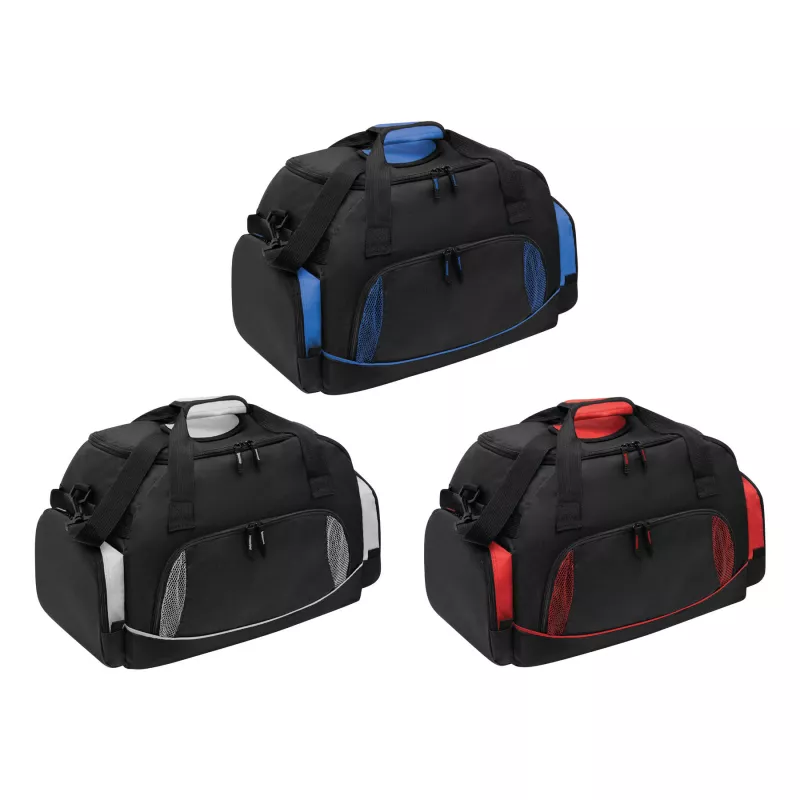 Torba sportowa - czarny, niebieski (56-0208561)