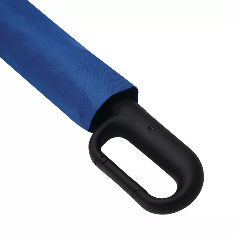 Automatyczna, wiatroodporna parasolka kieszonkowa z pokrowcem w dopasowanym kolorze - niebieski (56-0101504)