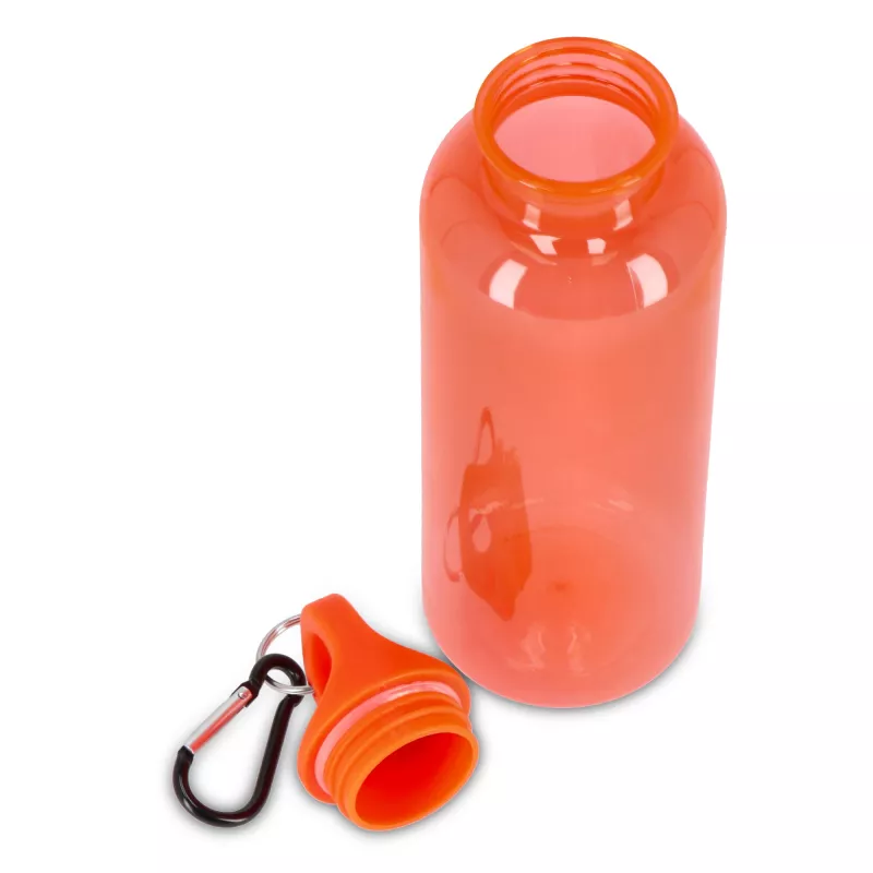 Butelka na wodę Noa R-PET 500ml - pomarańczowy transparentny (LT98913-N0426)