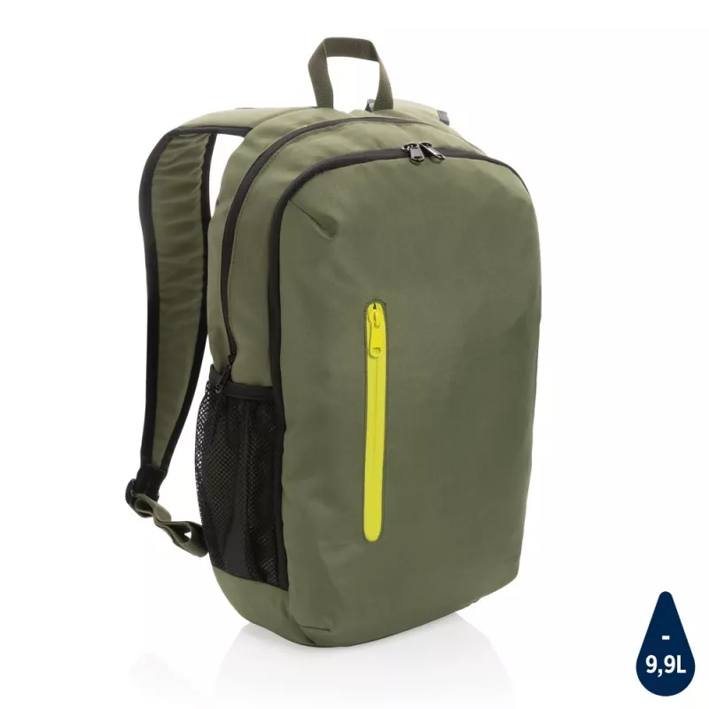 Plecak na laptopa 15” Impact AWARE™ RPET - zielony, limonkowy (P760.177)