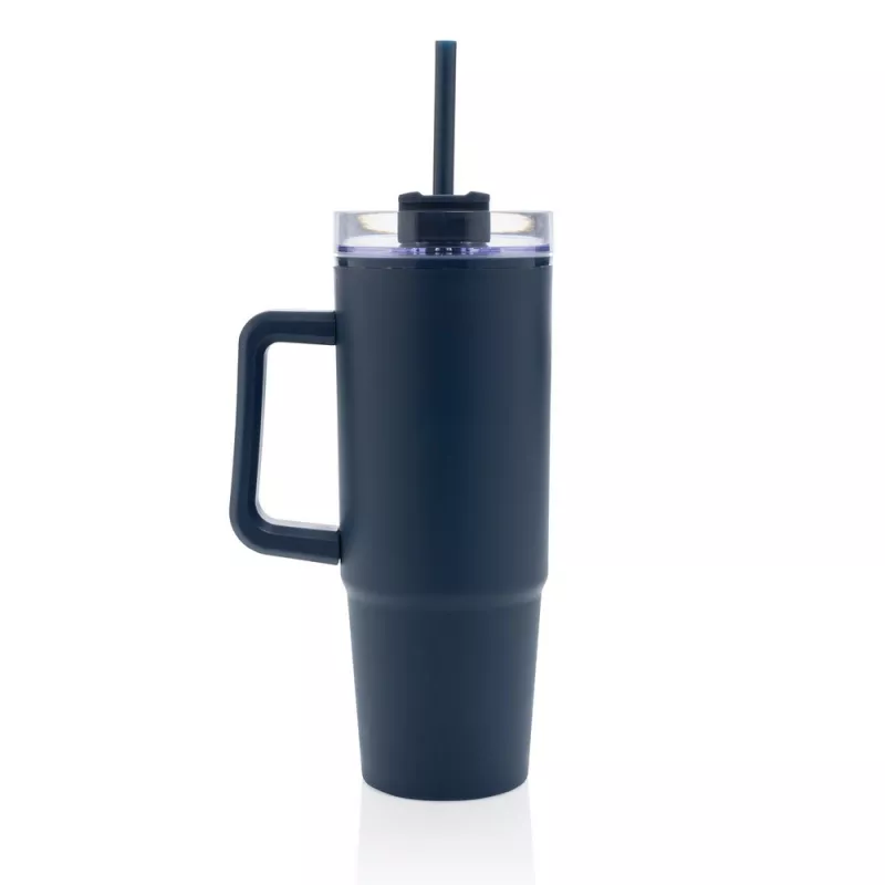 Kubek podróżny 900 ml Tana, plastik z recyklingu - granatowy (P437.100)