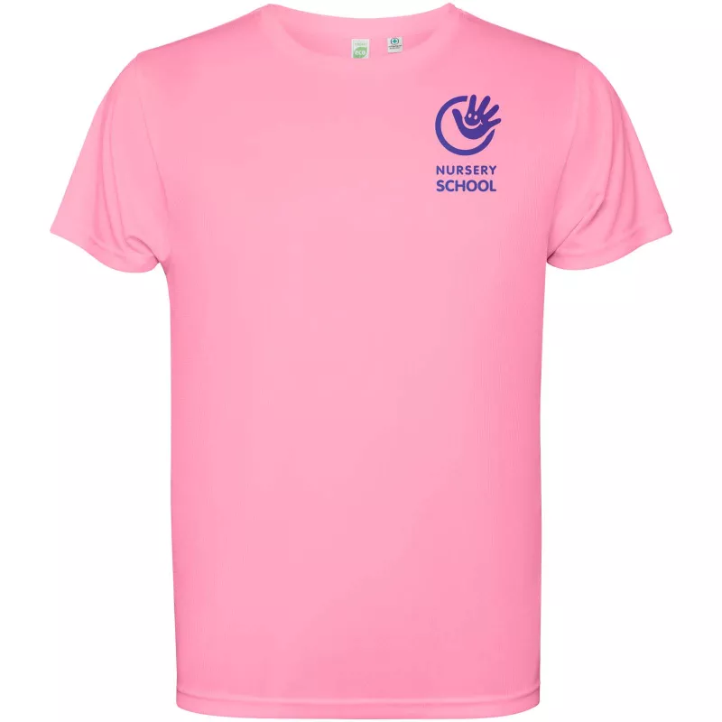 Estoril short sleeve kids t-shirt - Silk pink (K0430-SILKPINK)
