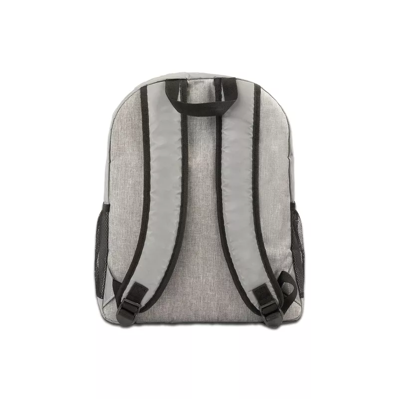 Plecak odblaskowy na laptop Antar - srebrny (R08707.01)