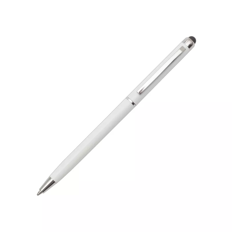 Długopis plastikowy Touch Point - biały (R73407.06)