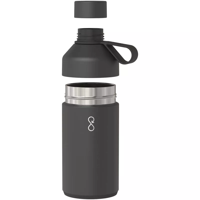 Ocean Bottle izolowany próżniowo bidon na wodę o pojemności 750 ml - Czarny (10085690)