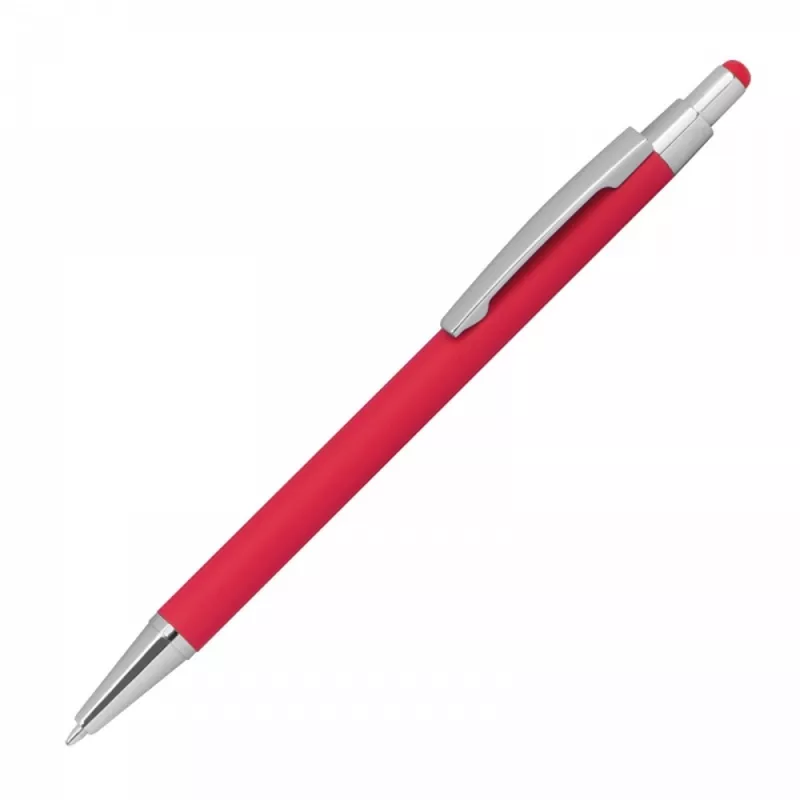 Długopis metalowy touch pen soft touch PAULA - czerwony (1096405)