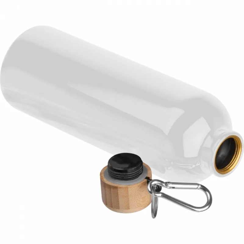 Butelka metalowa 750 ml - biały (8497106)