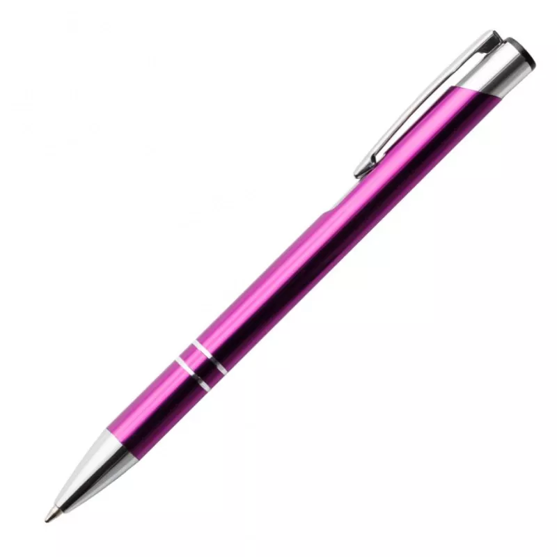 Długopis metalowy Cosmo - jasna purpura (COSMO-18)