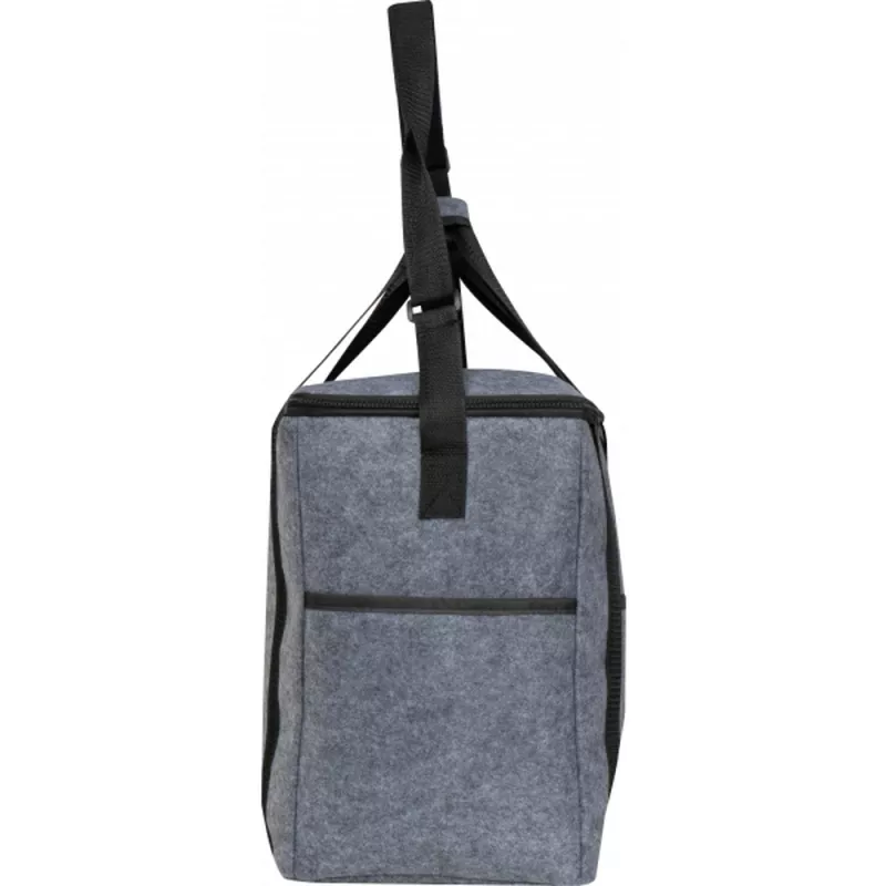 Torba termiczna z filcu rPET SANTO DOMINGO - szary (435707)