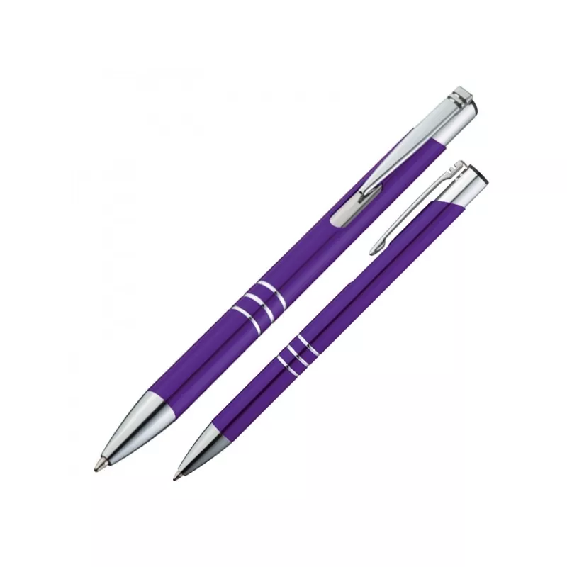 Długopis metalowy ASCOT - fioletowy (333912)