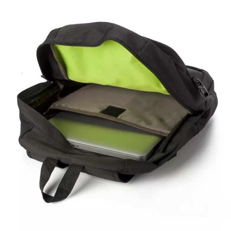 Plecak na laptopa, ochrona RFID - czarny (V0564-03)