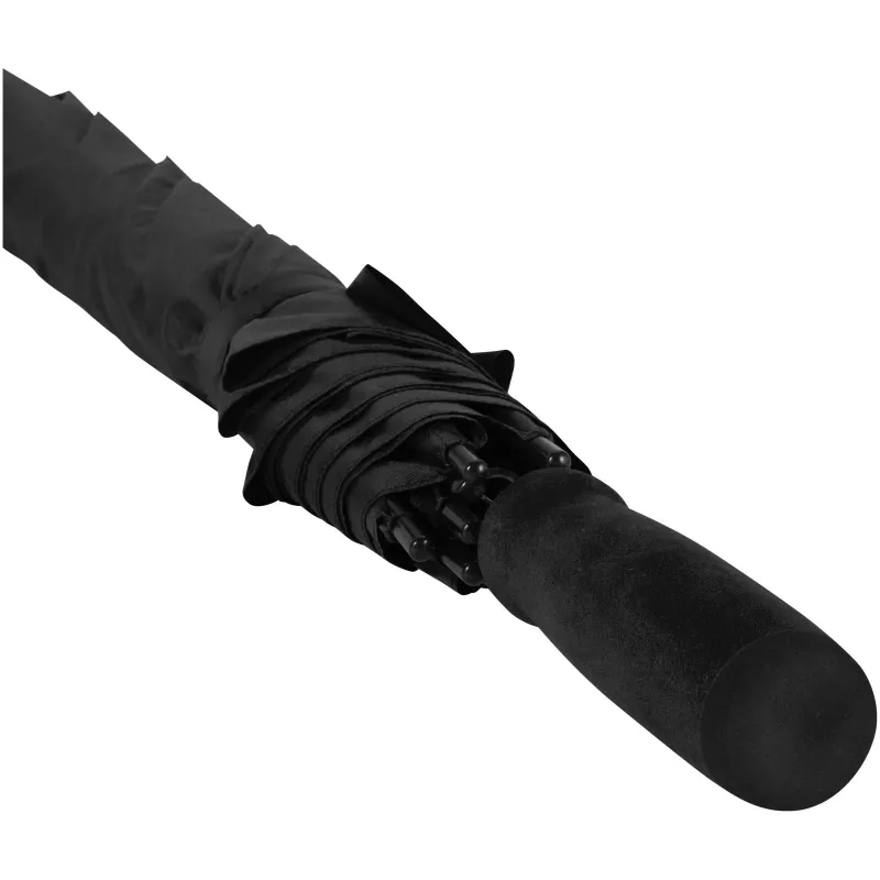 Automatyczny parasol reklamowy ø85 cm z RPET  - Czarny (10941890)