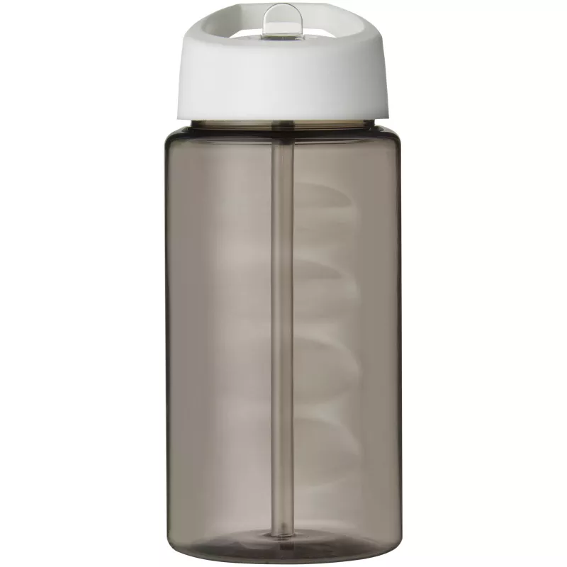 Bidon H2O Bop o pojemności 500 ml z wieczkiem z dzióbkiem - Biały-Ciemnografitowy (21088309)