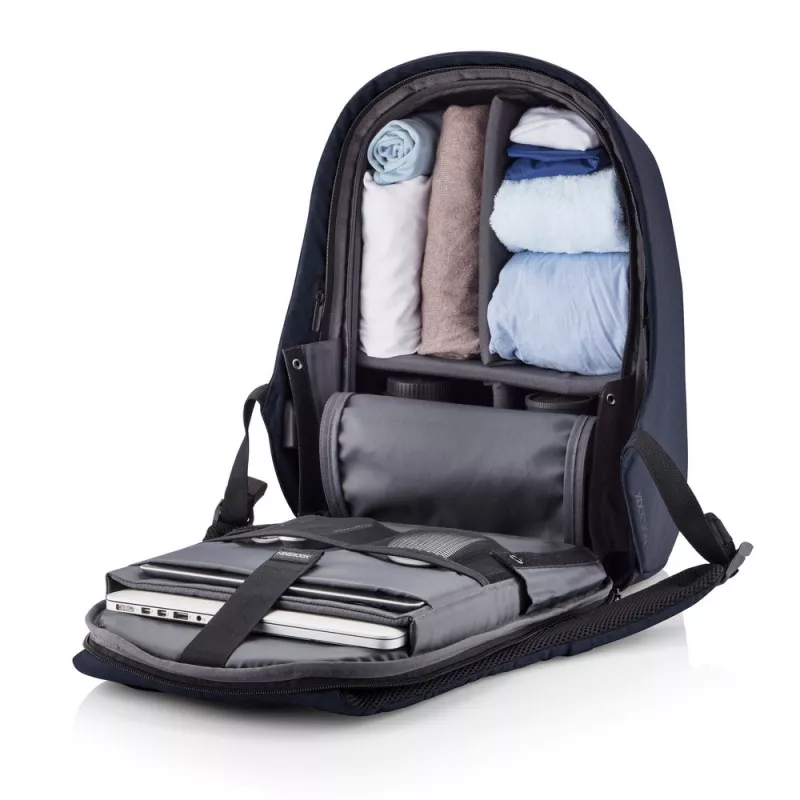 Bobby Hero XL plecak chroniący przed kieszonkowcami - niebieski, niebieski (P705.715)