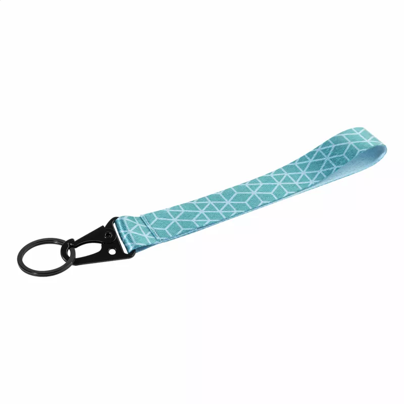 SuboFob Hook personalizowany brelok RPET - czarny (AP715050-10)