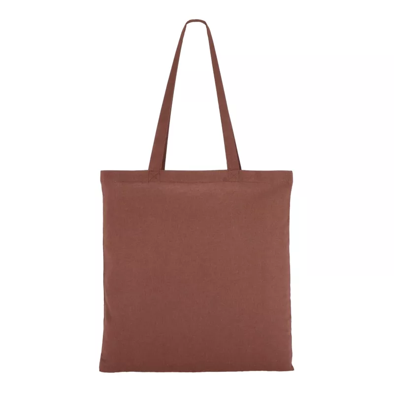 Torba na ramię OEKO-TEX® 140g/m² 38x42cm - ciemnobrązowy (LT95156-N0050)