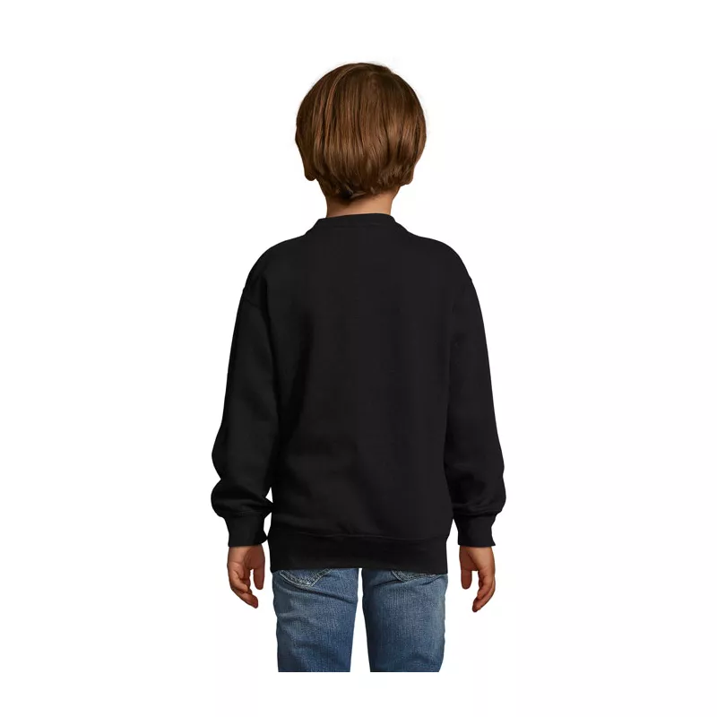 Bluza dziecięca 280 g/m² Sol's NEW SUPREME KIDS - Czarny (S13249-BK)