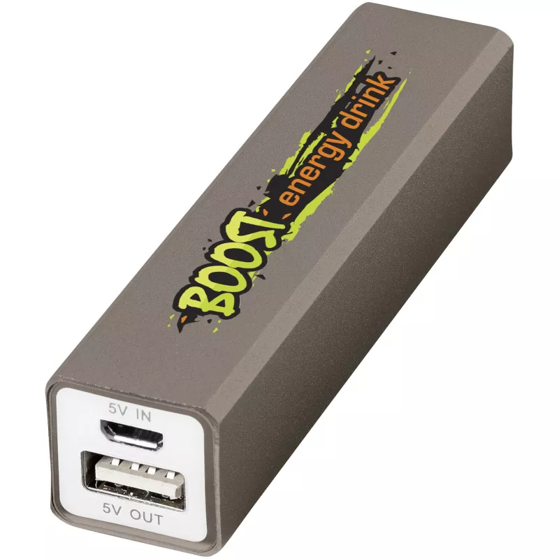 Power bank Volt 2200 mAh - Tytanowy (12349206)