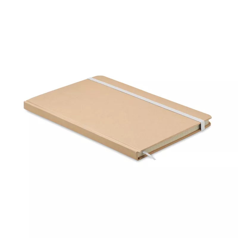 Notes A5 z recyklingu 80 kartek w kratkę EVERWRITE - Bialy (MO6892-06)
