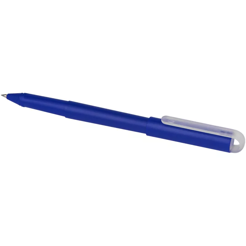 Mauna długopis żelowy z tworzywa PET z recyklingu - Błękit królewski (10780953)