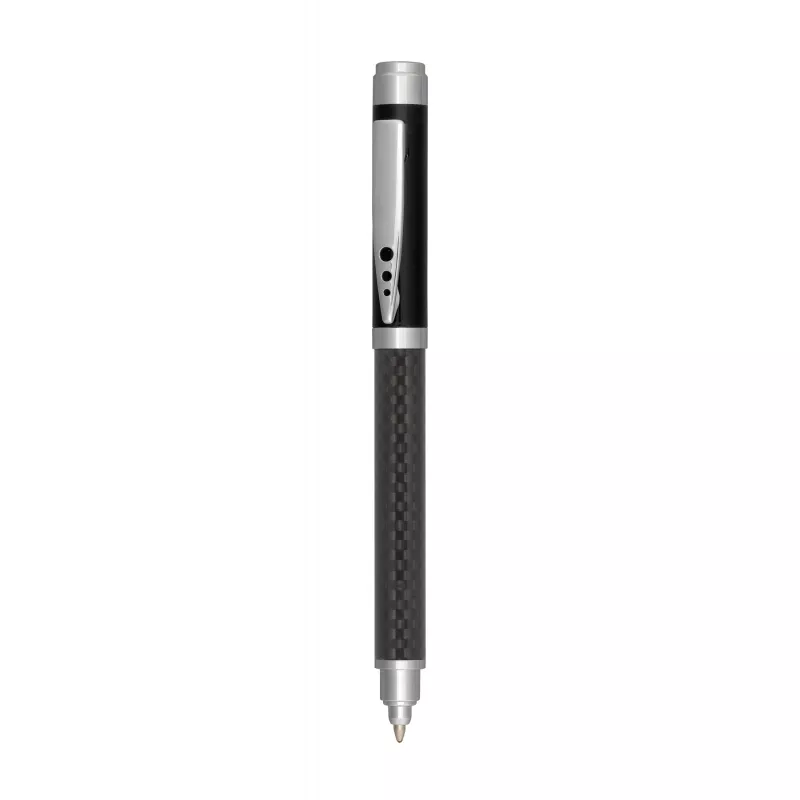 Metalowy długopis CARBONIUM - czarny (58-1102050)