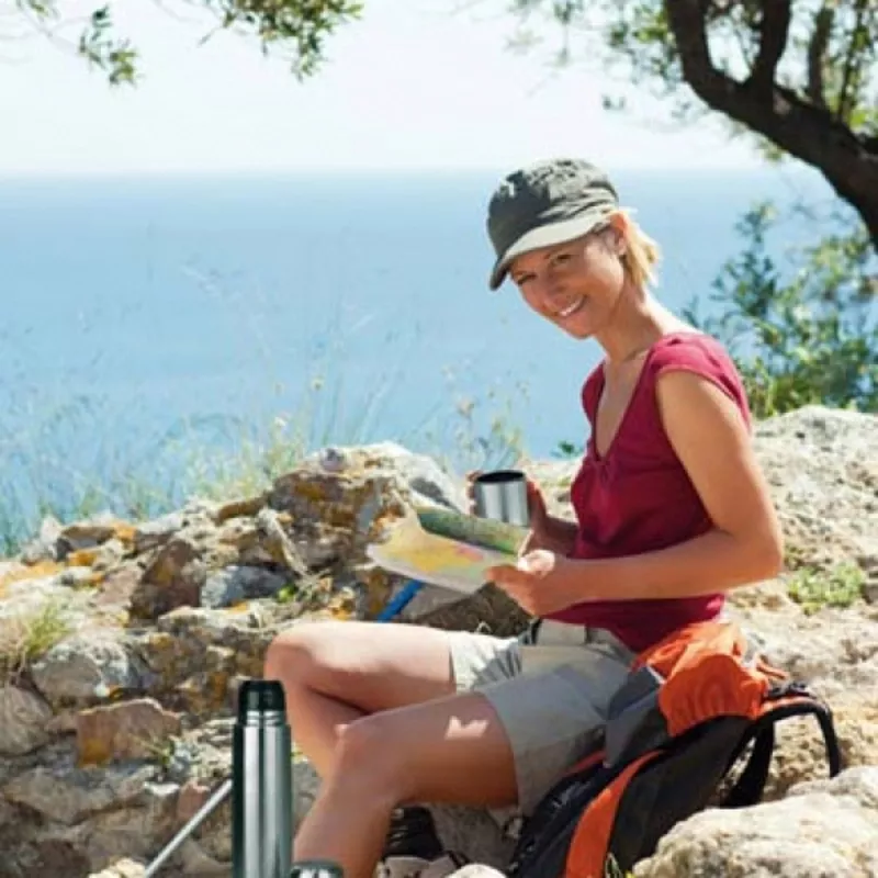 Termos ze stali nierdzewnej VIRGINIA BEACH 1000 ml - szary (540107)