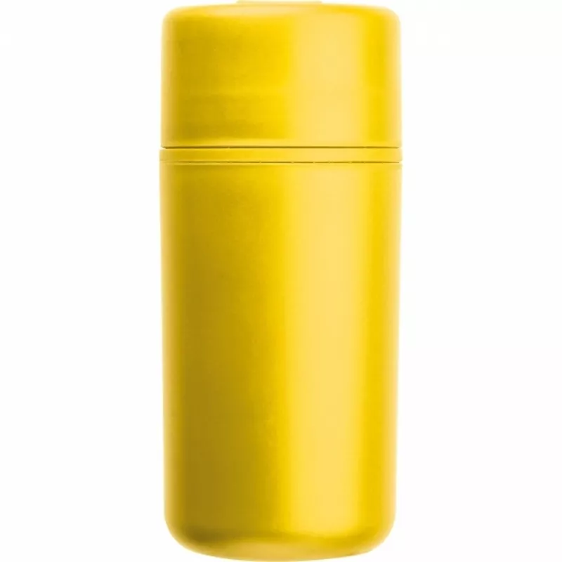 Kubek z podwójnymi ściankami GENOA 500 ml - żółty (535408)