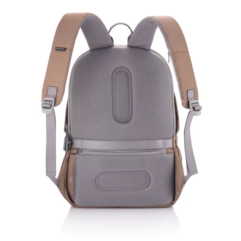 Bobby Soft plecak chroniący przed kieszonkowcami - brązowy (P705.796)