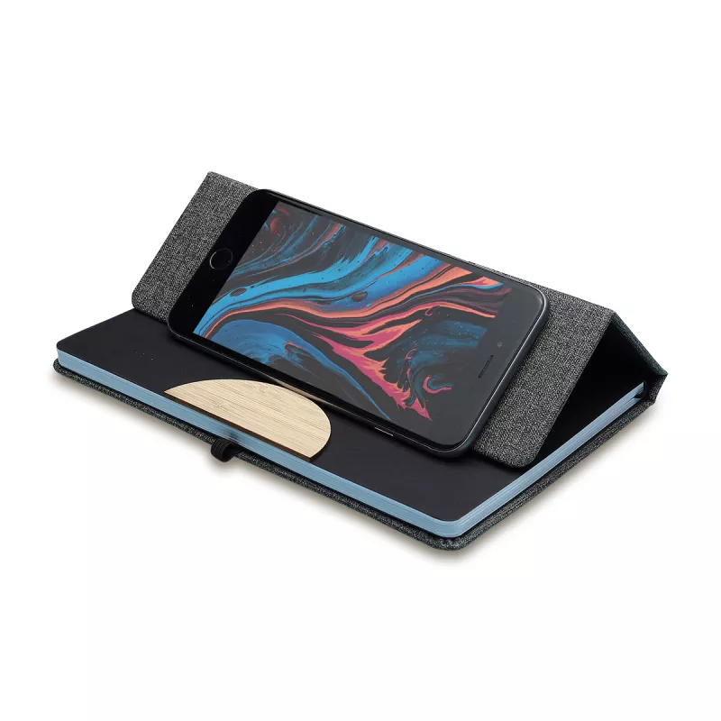 Zestaw notes z długopisem Fold - szary (R64209.21.O)