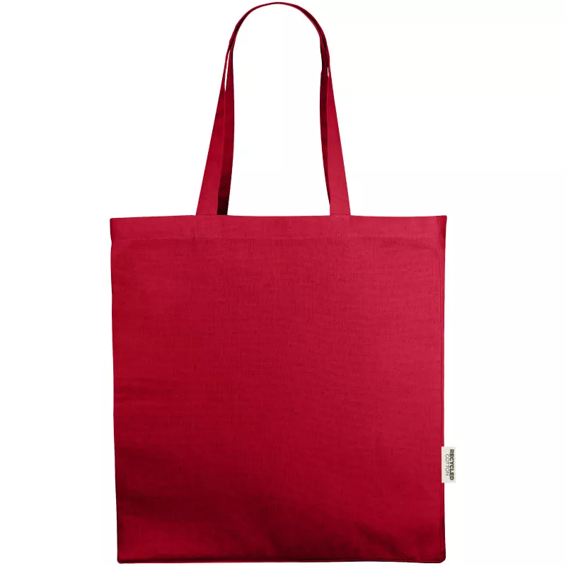 Odessa torba na zakupy z materiału z recyklingu o gramaturze 220 g/m² - Czerwony (12071021)