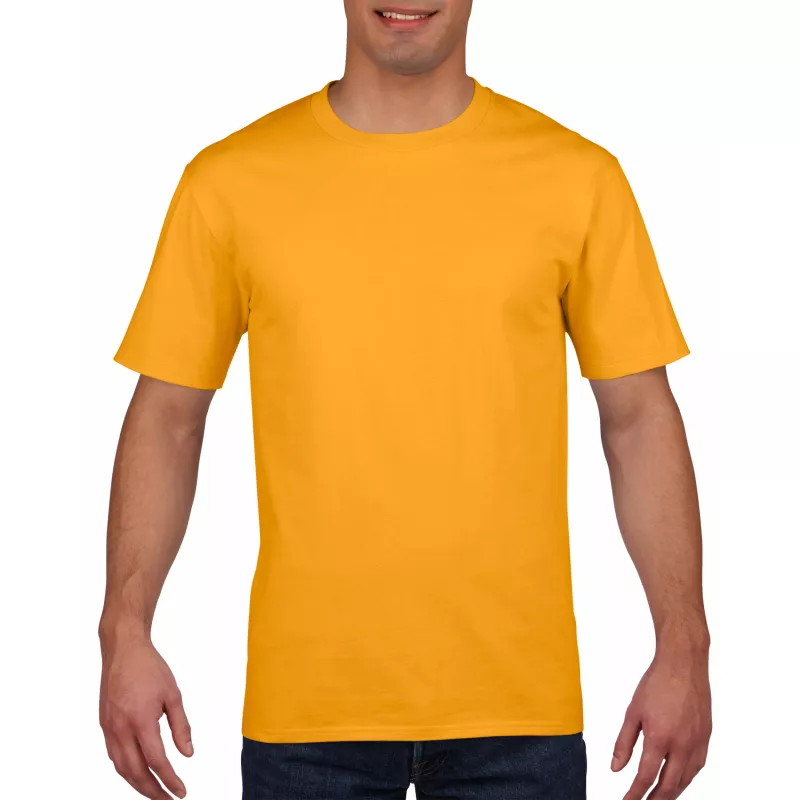 Koszulka bawełniana 185g/m² Gildan Premium Cotton® - Gold (4100-GOLD)