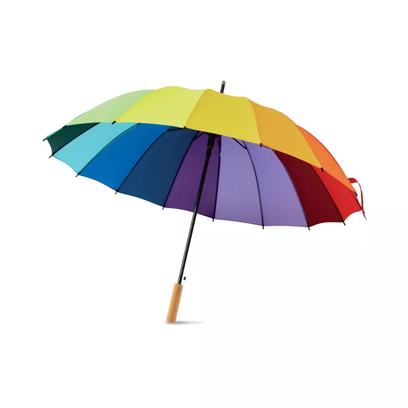 Parasol automatyczny 27" tęczowy BOWBRELLA - Wielokolorowy (MO6540-99)