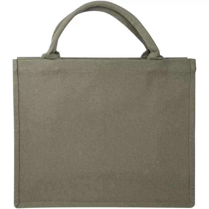 Page torba na zakupy z materiału z recyklingu o gramaturze 400 g/m² - Zielony (12071161)