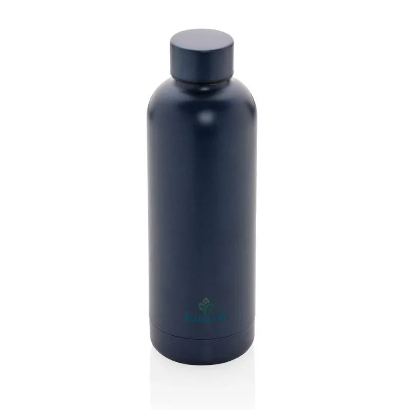 Butelka termiczna 500 ml, stal nierdzewna z recyklingu - niebieski (P435.705)