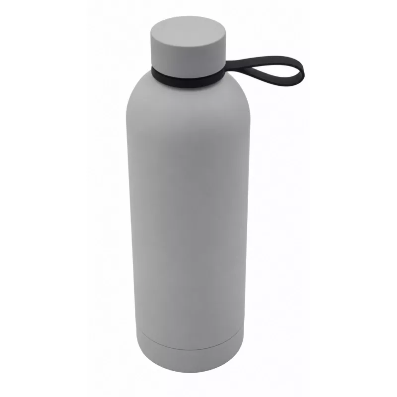 Butelka termiczna z uchwytem Mendoza Duo 500 ml - szary (R08993.21)
