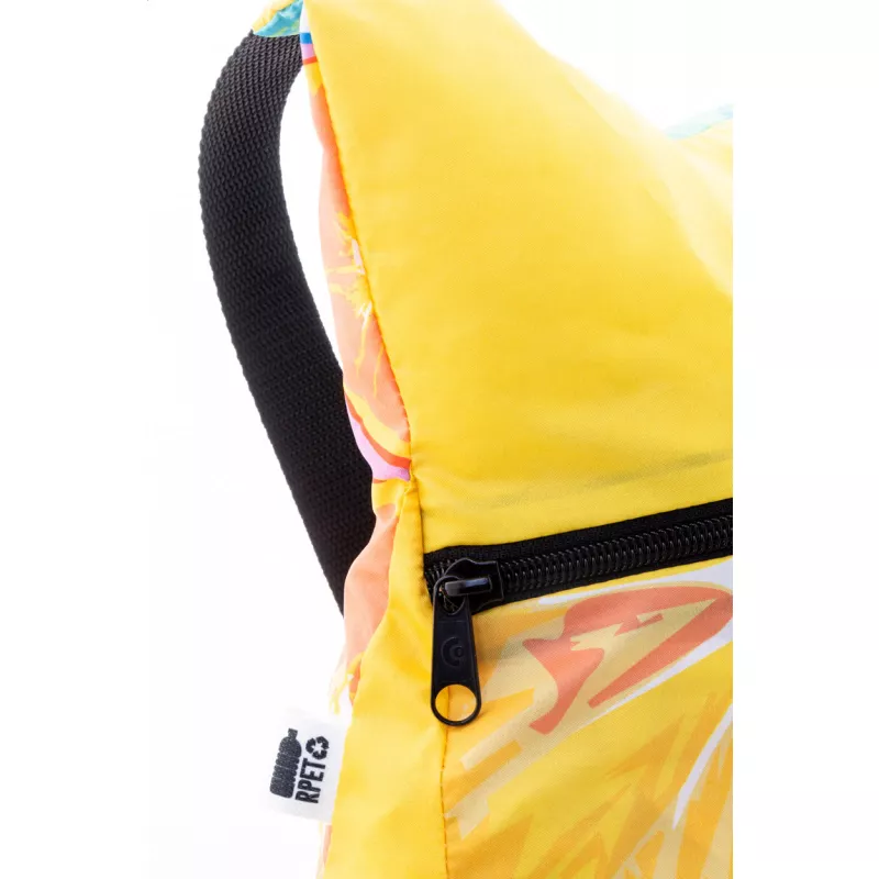 SuboBag Folback personalizowany składany plecak RPET - czarny (AP716834-10)