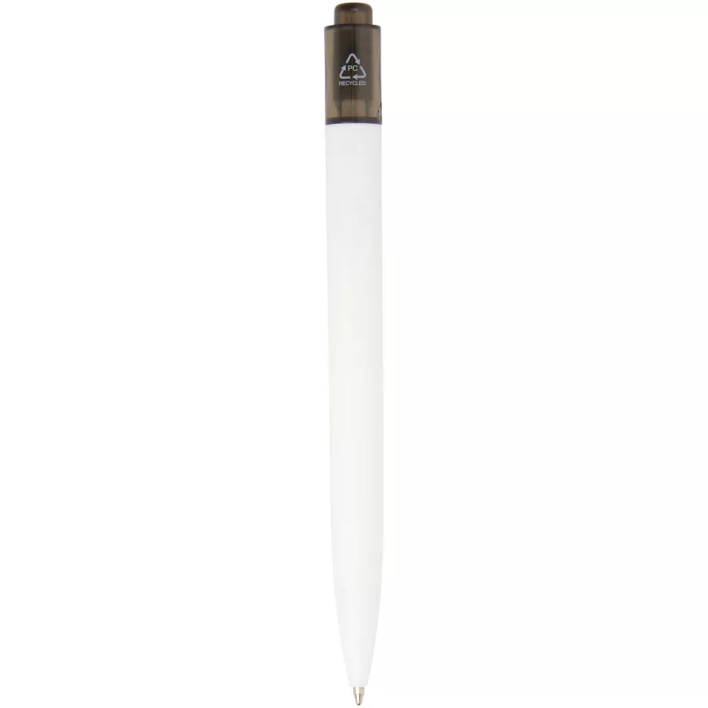 Thalaasa długopis z plastiku pochodzącego z oceanów - Biały-Czarny przezroczysty (10786190)