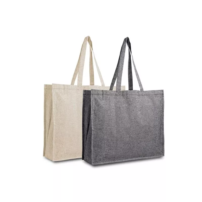 Torba bawełniana z recyklingu 190g/m2 - Beżowy (IP31114981)