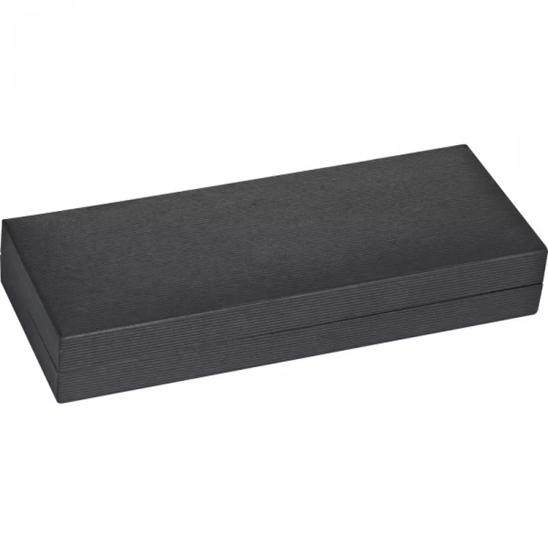 Zestaw piśmienny długopis i pióro kulkowe Ferraghini ANASTAZJA - czarny (F19303)