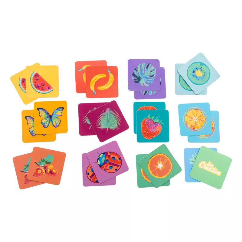 Minimor Creative personalizowana gra memory - biały (AP716860)