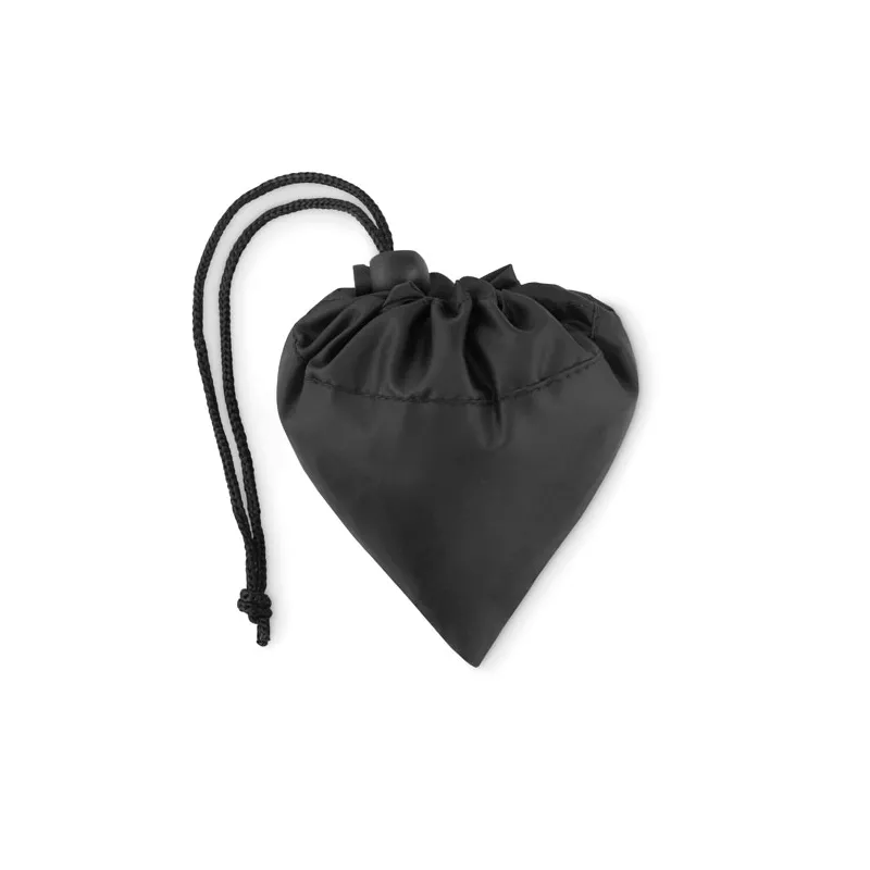Torba składana z RPET 190T w etui FOLDPET - Czarny (MO9861-03)