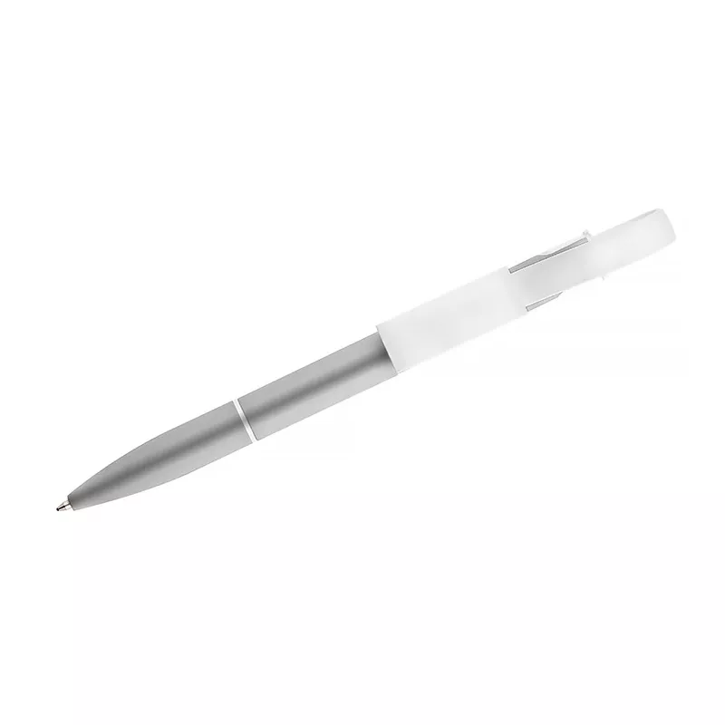 Długopis z kablem USB CHARGE - szary (19638-14)