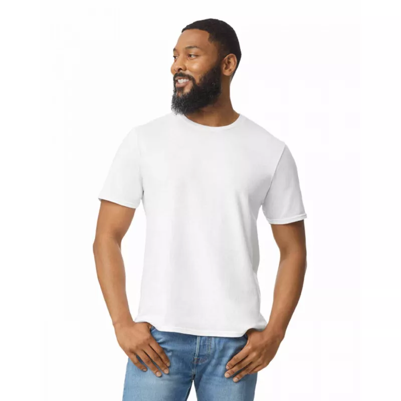 Koszulka bawełniana 150 g/m² Gildan SoftStyle™ 64000 - White  (64000-WHITE)