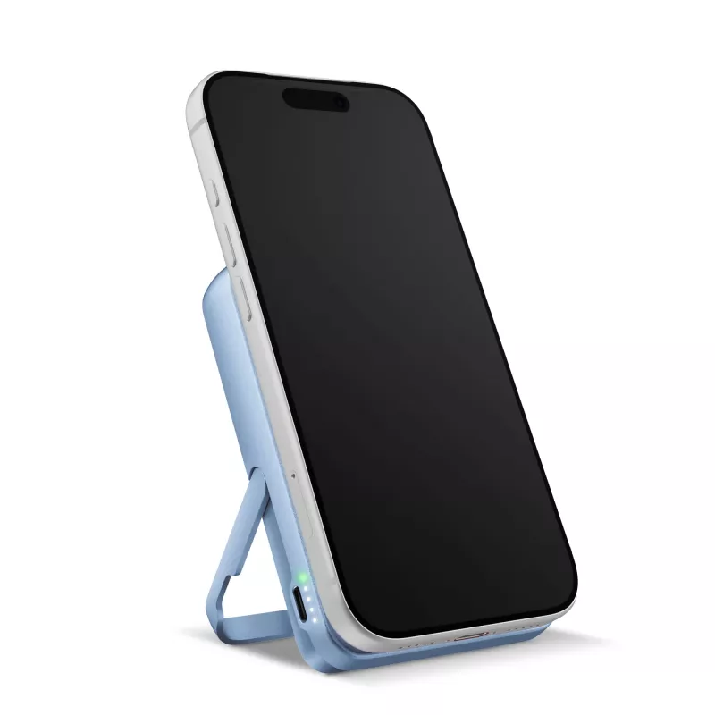 Fresh 'n Rebel Powerbank bezprzewodowy 10000 mAh kompatybilny z MagSafe - jasnoniebieski (LT49745-N0012)