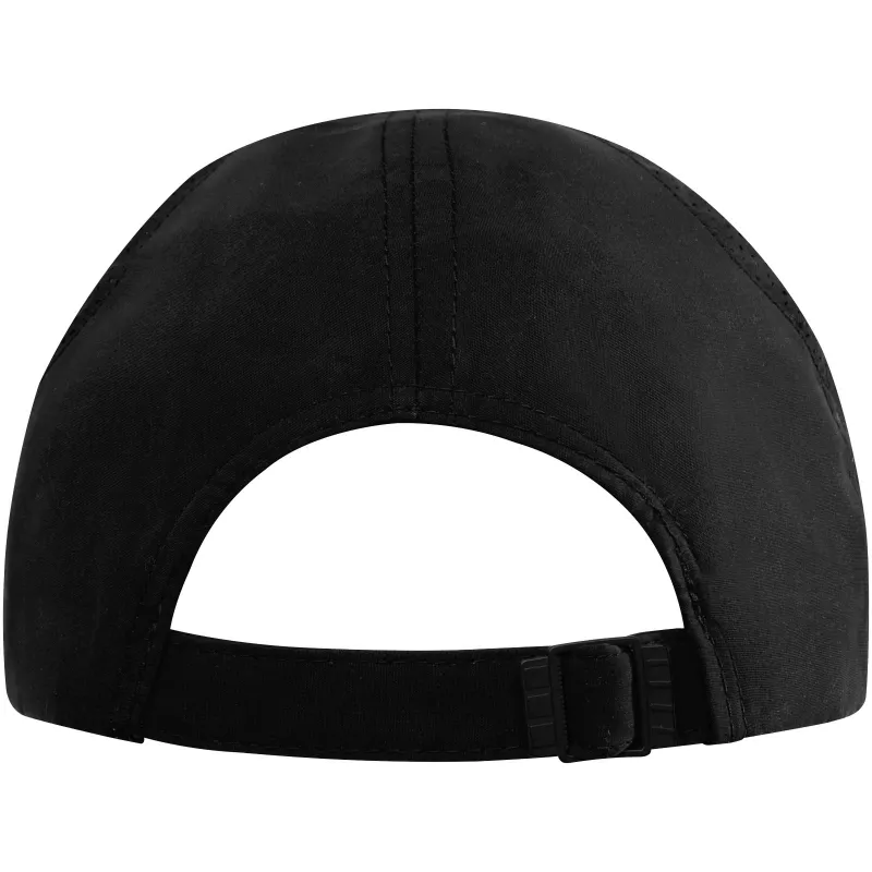 Morion dwukolorowa 6 panelowa czapka GRS z recyklingu o młodzieżowym kroju - Czarny (37517900)