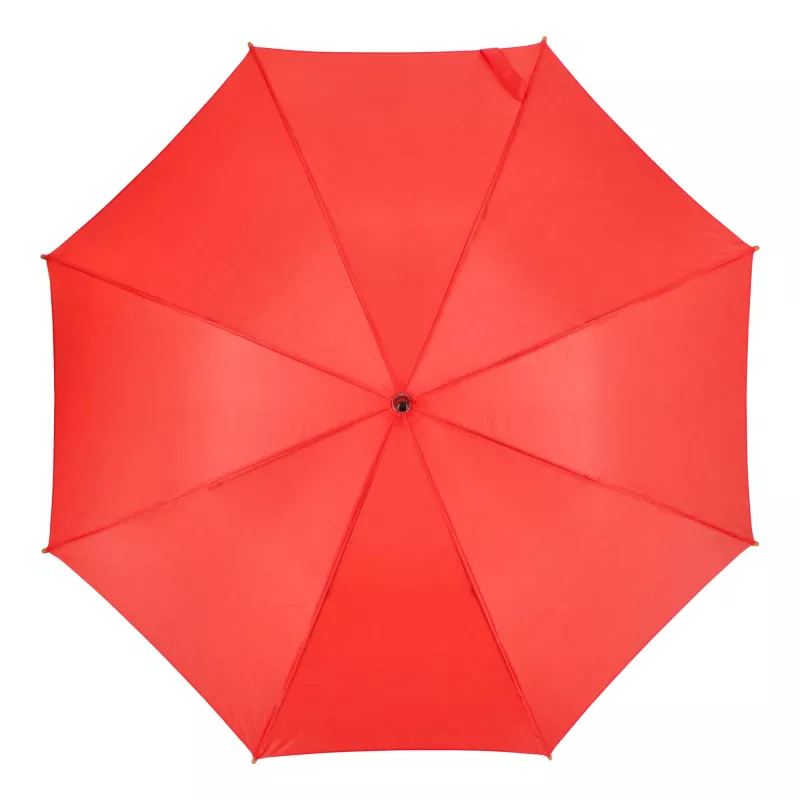 Aran 190T poliester 23" parasol z uchwytem otwierany automatycznie - czerwony (LT97118-N0021)