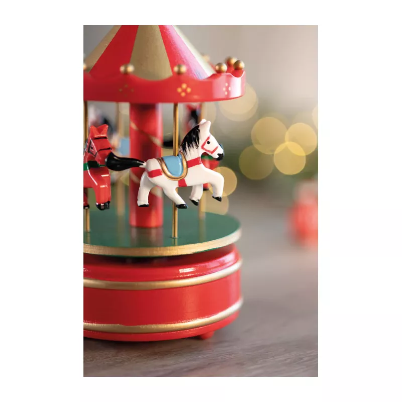 Pozytywka karuzela świąteczna Jingle Bells WHIRLY - Wielokolorowy (CX1583-99)