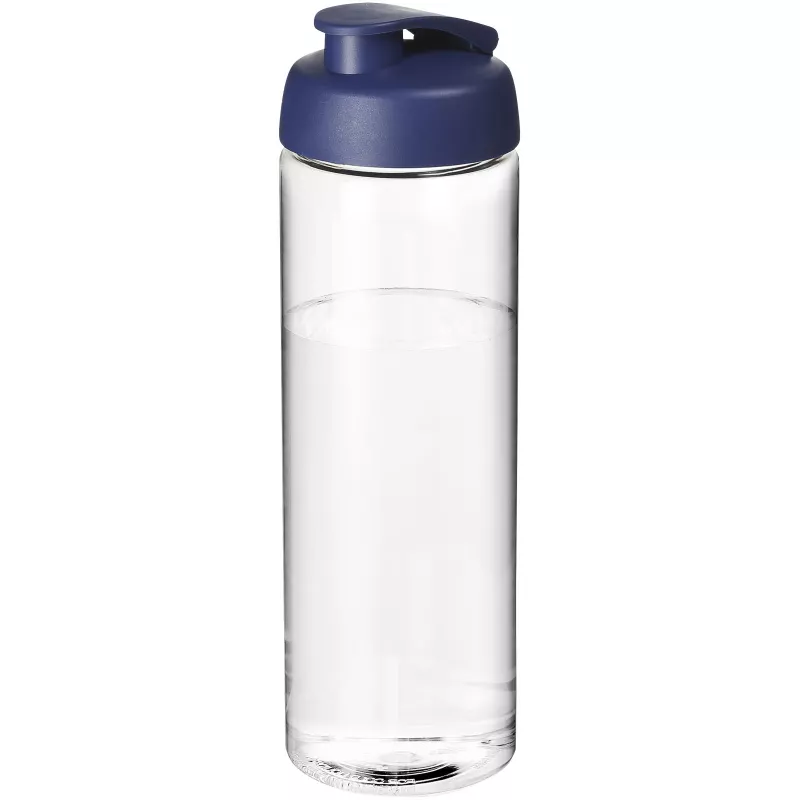 Bidon H2O Vibe o pojemności 850 ml z otwieranym wieczkiem - Niebieski-Przezroczysty (21009402)